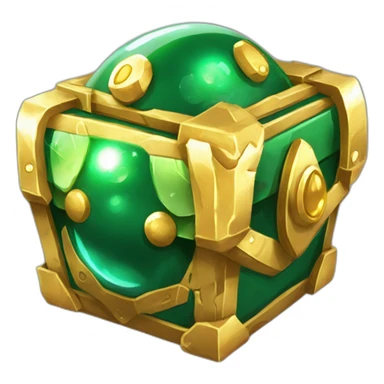 Pokemon Game LootCase Color DarkGreen Rich Treasure Legendary Epic Pokeballs Pokemons and Pokemon Items Inside this have Shiny Glow sticker