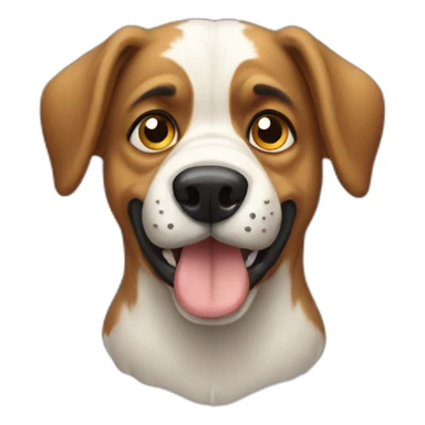 Aussie dog upset sticker