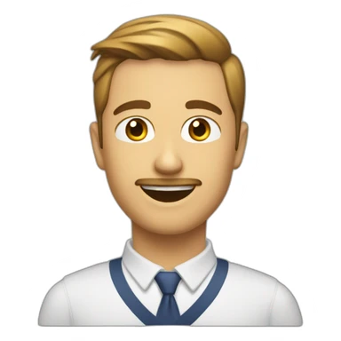 Chat sur une huître  sticker