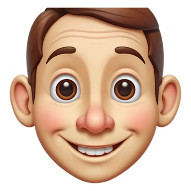 Pinocchio with a big nose sticker