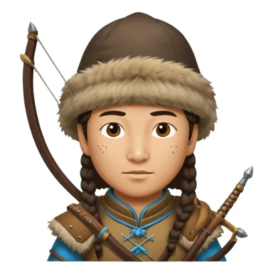 Mongol Archer  sticker