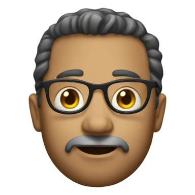 Un emoji super serio  sticker