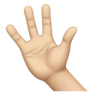 hands reaching toward you  sticker