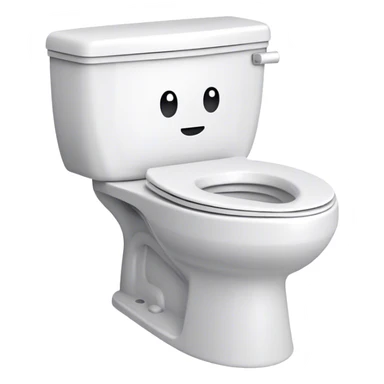 skibidi toilet with text ohio sticker