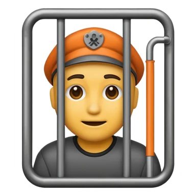 Jail emoji sticker