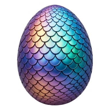 asian mythical egg dragon sticker