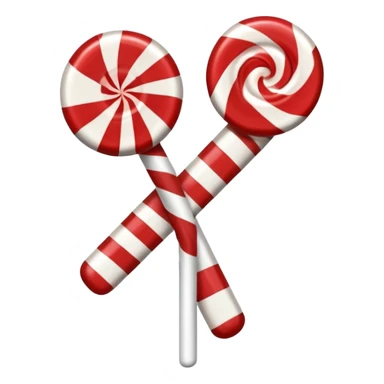 peppermint stick sticker