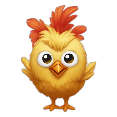 Kentucky friend chicken fairy sticker