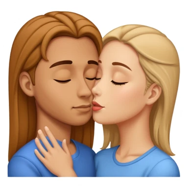 forehead kiss sticker