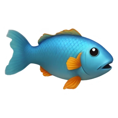fish in fishbowl sticker