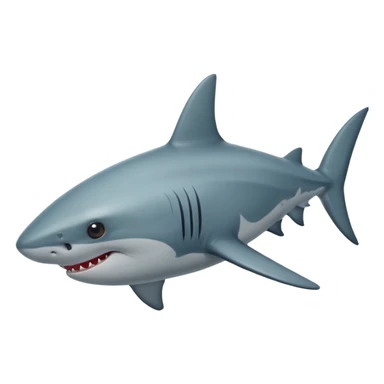 Requin avec une étoile dans 1 oeil sticker