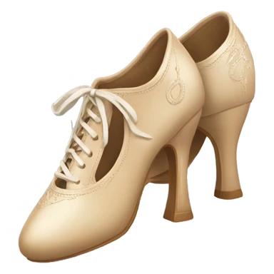 Pair of Latina dance shoes sticker