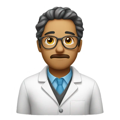 tired chemist  sticker