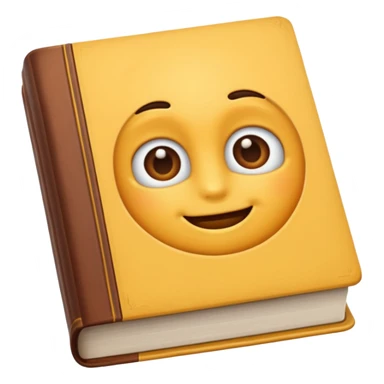 book classic realistic sticker