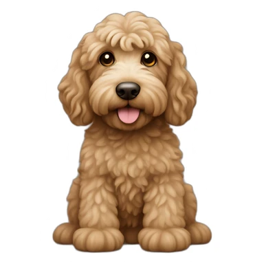 cashew labradoodle sticker