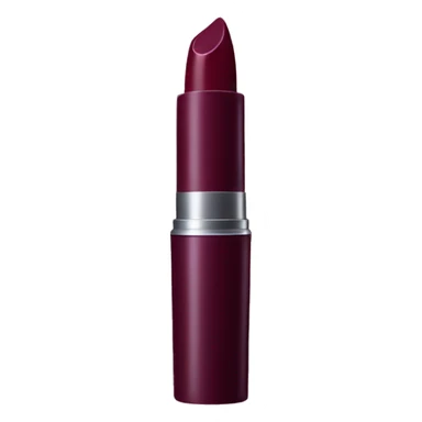 a burgundy lipstick stick sticker