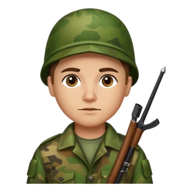 Archer habillé camoiflage sticker