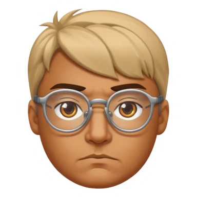 Glasses-Wearing Warrior sticker