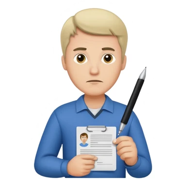 citizens' initiative man sticker