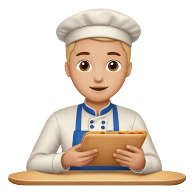 Placing orders at the restaurante sticker