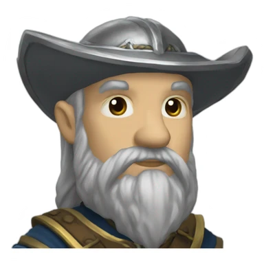 Old Hill dwarf cleric faction agent sticker
