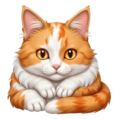 Cat rest chin on hand sticker