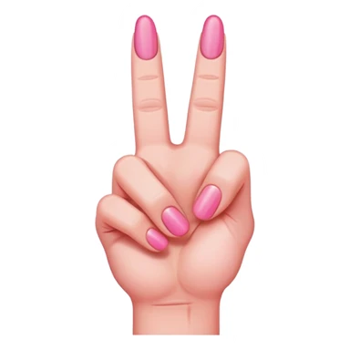 pink middle fingwr sticker