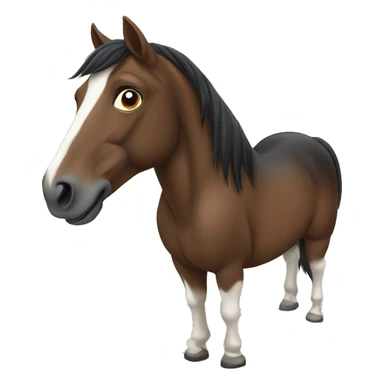 Ahel teke horses sticker