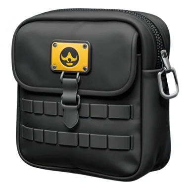 black military pouches sticker