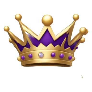 Create an emoji with lettering “Kings 3x”, galaxy background with crown exploding sticker