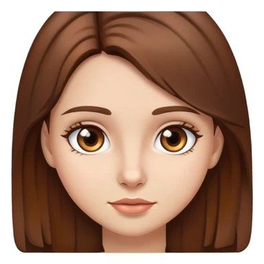 A girl with br sticker