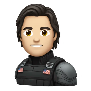 The winter soldier sticker