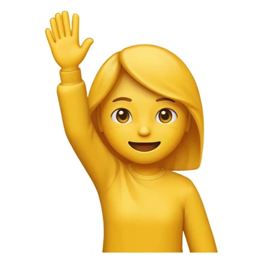 Fait un emojis dab avec les bras  sticker