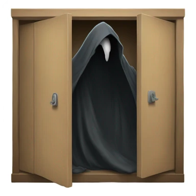 Nazgûl going through a closet sticker