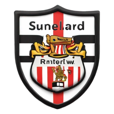 Sunderland badge  sticker