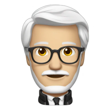 Karl Lagarfeld sticker