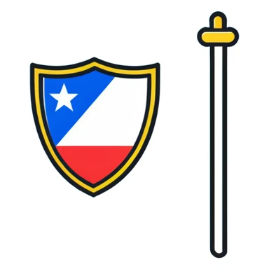 Puerto Rico flag with Club América logo in the center sticker