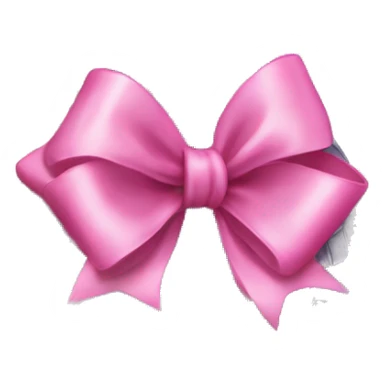 Disco ball with pink bow sticker