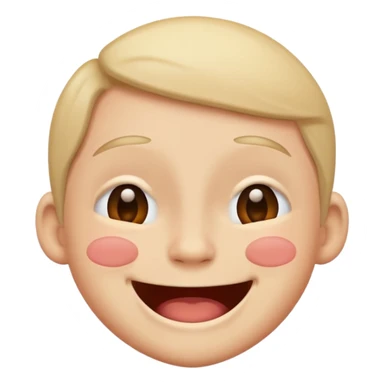 Sad laughing sticker