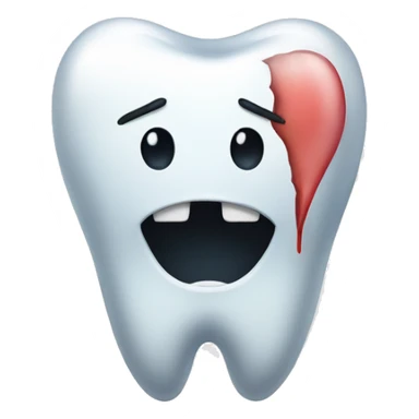 tooth hurt sticker