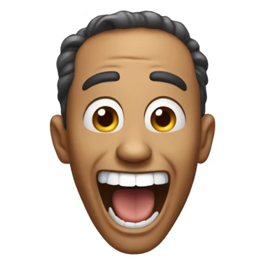 Uncontrollably laughing sticker