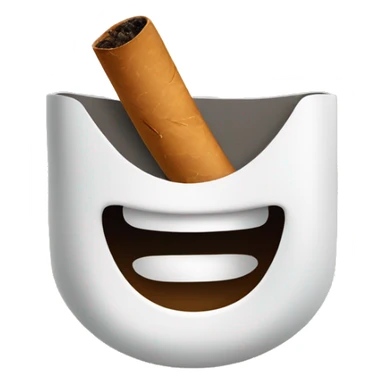 tobacco in the gums emoij sticker