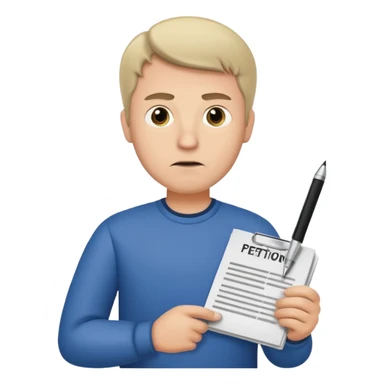 citizens' initiative man sticker