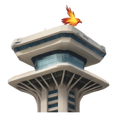 Phoenix Airport Tower sticker