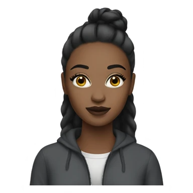 Clean girl makeup  sticker