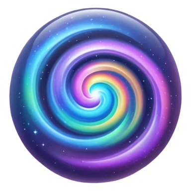 Galaxy Orb sticker