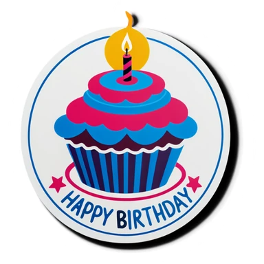 Happy Birthday Rob sticker