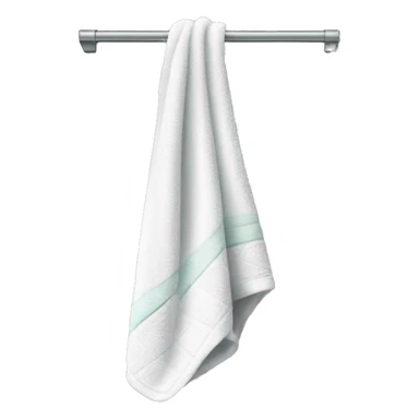 towel on rack sticker
