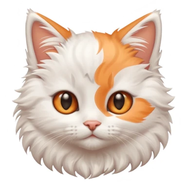 Cute kitten sticker