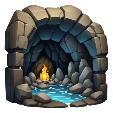 Cave sticker